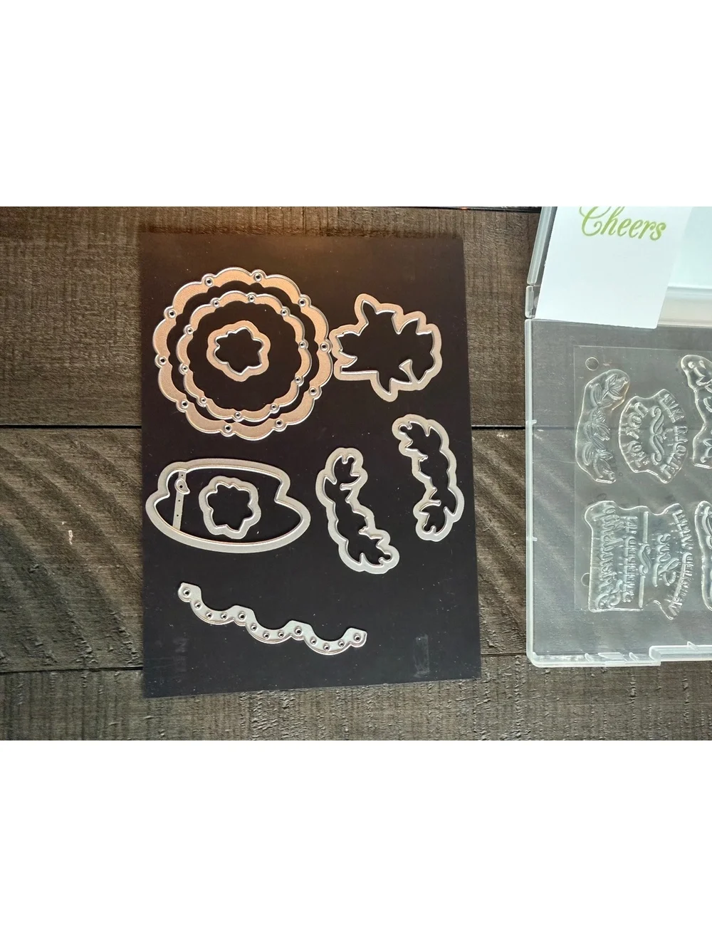Stampin’ Up Time For Tea stamp set with die cuts